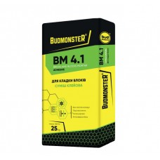 BudmonsteR BM 4.1 кладочна суміш для блоків (25 кг)