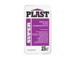 Plast Keramoplast Super кладочна суміш посилена для керамограніта (25 кг)