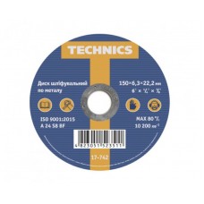 Technics Круг (диск) зачистной по металлу 150x6,3x22,2 мм