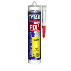 Tytan Professional FIX2 Клей-герметик Мгновенный и невидимый прозрачный (290 мл)