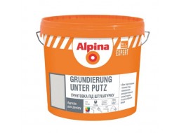 Alpina Expert Grundierung unter Putz Grau Грунт-краска акриловая с кварц. песком адгезионная (25 кг/19 л)
