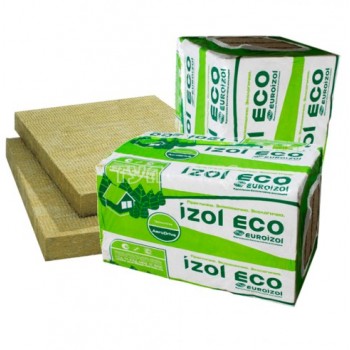 Утеплитель базальтовый 120 кг/м3 Izol Eko 2(1000x600x150 мм) - 1,2 кв.м/уп
