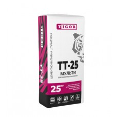 TIGOR TT-25 Штукатурка цементно-известковая машинная (25 кг)