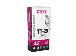 TIGOR TT-29 Штукатурка фасадна стартова для ручного нанесення Біла (25 кг)