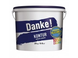 Danke Kontur Штукатурка декоративна «Баранчик» зерно 1,5 мм біла (25 кг)