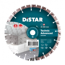 DISTAR Technic Advanced Segment Круг (диск) алмазный отрезной по граниту и бетону 230 мм