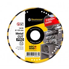 DISTAR Baumesser Metal CUT Круг (диск) алмазний відрізний по сталі 125 мм
