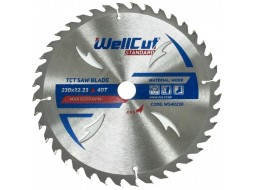 WellCut Standart Круг (диск) пильный по дереву 230x22,2 мм 40Т
