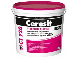 CERESIT CT-720 Visage Штукатурка полимерная декоративная (20 кг)