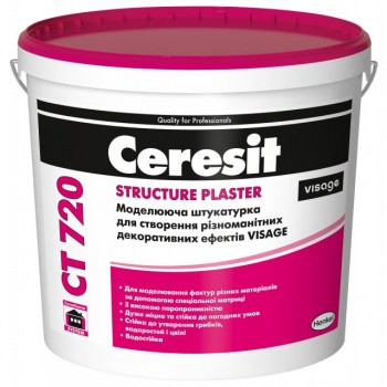 CERESIT CT-720 Visage Штукатурка полимерная декоративная (20 кг)