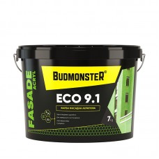 Budmonster Fasade Acryl Eco Фарба фасадна акрилова (7 кг/5 л)