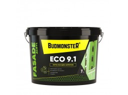 Budmonster Fasade Acryl Eco Фарба фасадна акрилова (7 кг/5 л)