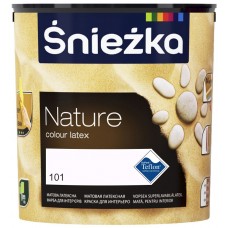 Снєжка Nature 101 срібляста жито Фарба інтер'єрна латексна (7 кг/5 л)