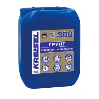 Kreisel 308 Грунтовка глибокопроникна гелева (10 л)