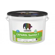 Caparol Samtex 3 B3 фарба інтер'єрна латексна глибокоматова стійка до миття (14 кг/9,4 л)