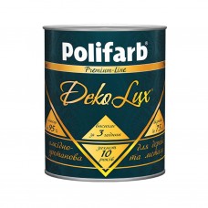 Polifarb DekoLux Емаль чорна (2,2 кг)