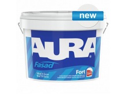 Eskaro AURA Fasad Fort Краска фасадная акриловая белая (14 кг/10 л)