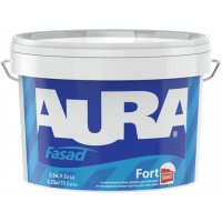 Eskaro AURA Fasad Fort Краска фасадная акриловая белая (3,5 кг/2,5 л)