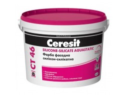 CERESIT CT-46 Фарба фасадна силікон-силікатна База c (14 кг/10 л)