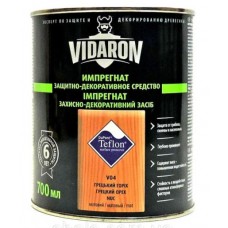 VIDARON V04 Импрегнат пропитка для дерева грецкий орех (0,7 л)