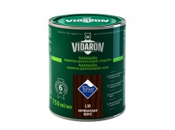 VIDARON L10 Лакобейц морилка защитно-декоративная для дерева африканское венге (0,75 л)