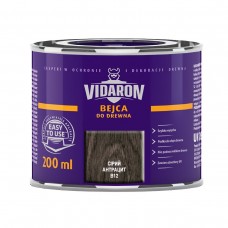 VIDARON B12 Бейц - морилка для дерева серый антрацит (0,2 л)
