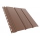 Софит Bryza Панель перфорированная 305х4000 мм коричневая (1,22 кв.м)