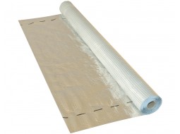 Пароизоляционная пленка Masterfol Soft ALU E 90 г/м2 1,5x50 м фольгированная