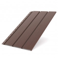Софит Bryza Панель гладкая 305х4000 мм коричневая (1,22 кв.м)