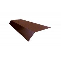 Планка карнизна Shinglas RAL 8017 коричнева (2 м)