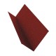 Планка примыкания Shinglas RAL 3005 красная (2 м)