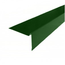 Планка торцева Shinglas RAL 6005 Зелена (2 м)