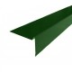 Планка торцева Shinglas RAL 6005 Зелена (2 м)