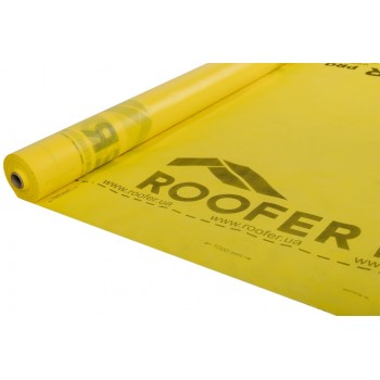 Roofer Мембрана гидроизоляционная 80 г/м2 1,6x44 м (кв. м)