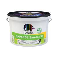 Caparol Samtex 10 B1 Краска интерьерная латексная шелковисто-матовая стойкая к мытью (14 кг/10 л)