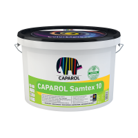 Caparol Samtex 10 B1 Краска интерьерная латексная шелковисто-матовая стойкая к мытью (3,5 кг/2,5 л)