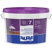 Eskaro Aura Luxpro 7 Фарба інтер'єрна акрилатна для стін і стель шовково-матова (3,5 кг/2,5 л)