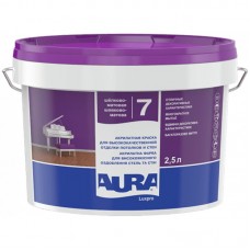 Eskaro Aura Luxpro 7 Краска интерьерная акрилатная для стен и потолков шелково-матовая (3,5 кг/2,5 л)