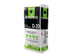 Wallmix D-20 Стяжка для підлоги цементна 10-40 мм (25 кг)