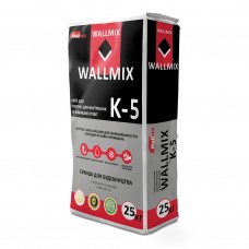 Wallmix К-5 Клей для плитки для внутренних и наружных работ (25 кг)