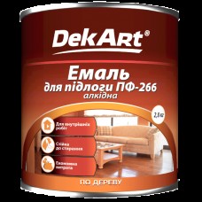 DekArt Эмаль ПФ-266 желто-коричневая (2,8 кг)