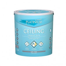 Снежка Platinium Ceiling акриловая краска для потолков снежно-белая матовая (7 кг/5 л)