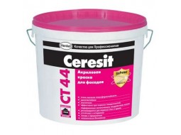 CERESIT CT-44 Акрилова фасадна фарба прозора База C (14 кг/10 л)