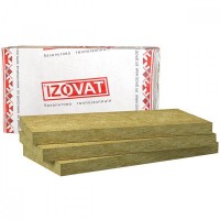 Базальтовий утеплювач Izovat 125 кг/м³, 1000x600x150 мм, 1,2 м2/уп