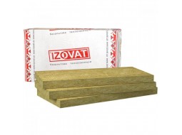 Утеплювач базальтовий 125 кг/м3 Izovat 2(1000x600x120 мм) - 1,2 кв. м/уп