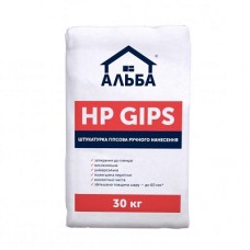 АЛЬБА HP GIPS Штукатурка гіпсова стартова (30 кг)