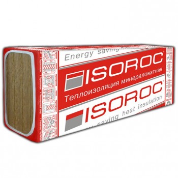 Утеплитель базальтовый 120 кг/м3 Isoroc Изофас-СЛ 5(1000x600x50 мм) - 3 кв.м/уп