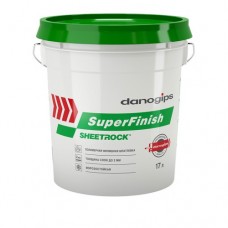 Danogips Sheetrock SuperFinish шпаклівка фінішна полімерна (28 кг/17 л)