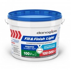 Danogips Fill&Finish Light Шпаклевка финишная полимерная универсальная (20 кг)