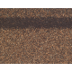 Битумная черепица коньково-карнизная Shinglas Светло-коричневый - 5 м2/уп. (кв.м)